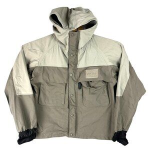 Orvis Flyfishing Wading  Jacket S Hooded Insulated Waterproof Taped Seams 2A1A